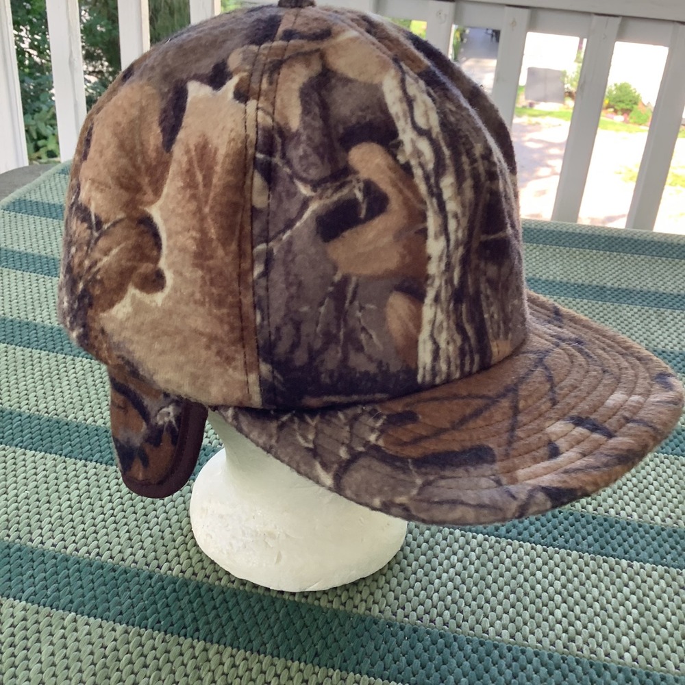 Whitewater Outdoors Gore-Tex Thinsulate Camo Ear Flap Hat XL Made in USA Hunting - Picture 1 of 6